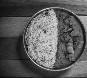Chicken Biryani and Chicken Kosha