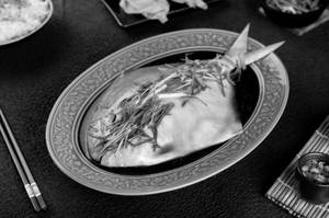 Steamed Whole Pomfret