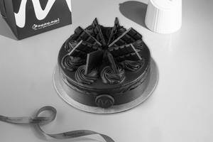 Belgian Chocolate Double Truffle Cake [500 Gms]