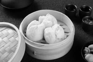 Steamed Mushroom Bun