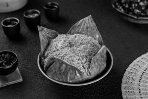 Mandarin Fried Rice In Lotus Leaf