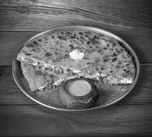 Aloo Pyaz Paratha With Paneer Paratha