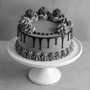Ferrero Rocher Cake Eggless