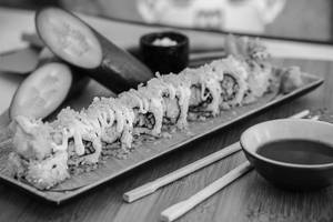 Salmon Katsu Uramaki