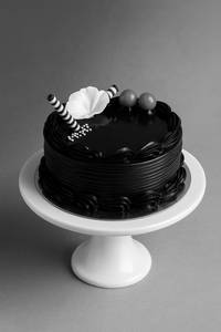 Rich Chocolate Truffle Cake Eggless