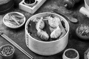 TRUFFLE MUSHROOM DUMPLING (4 pcs)