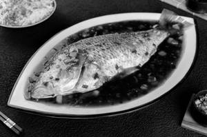 Steamed Whole Red Snapper