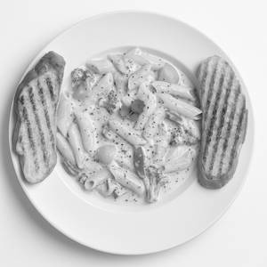 Veg Alfredo Penne Pasta