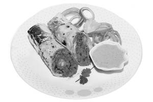 Schezwan Chicken Roll