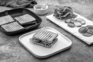 Corn and Cheese Sandwich