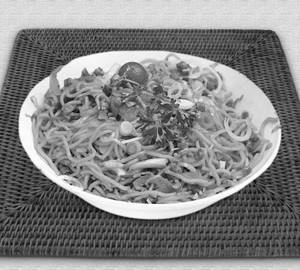 Veg singapore noodles