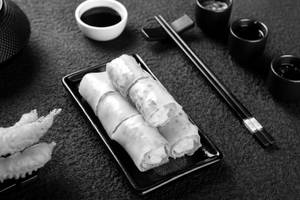 Crispy Prawns Cheung Fun