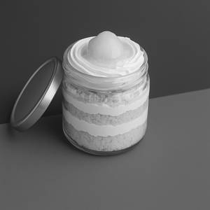 Litchee Jar Cake