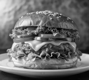 Aloo tikki burger