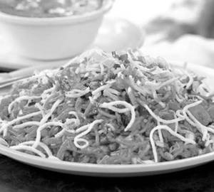 Triple fried rice