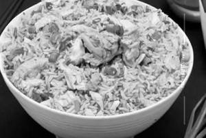 Chicken Garlic Fried Rice