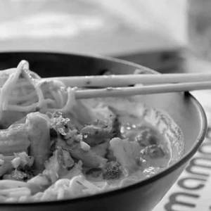 Chiang Mai Train Station Noodles Veg