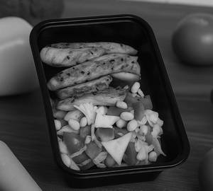 Soya Finger Salad with Italian Seasoning 