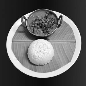 Kadala Curry With 1 Puttu