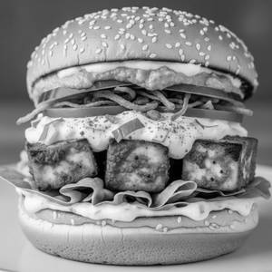 Paneer Tikka Burger