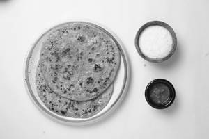 Aloo Paratha with curd                                                
