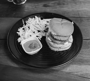Classic veg double patty burger