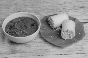 Rice Puttu (2 Pcs + Curry + Pappadam)