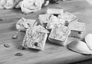 Pink Coconut Burfi