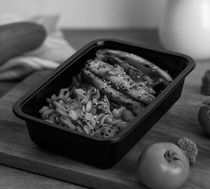 Whole Wheat Pasta With Tempting Soya Chaaps