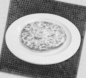 Cheese Onion Burst Pizza 8 inch