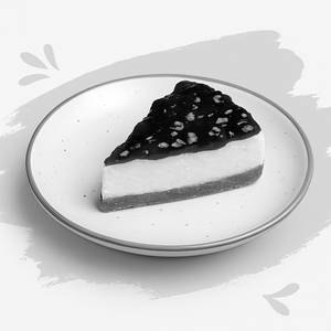 Blueberry Cheesecake Slice