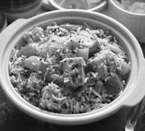 Paneer tikka pulao