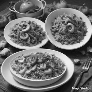 Mushroom Fried Rice