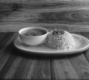 Dal Fry + Rice