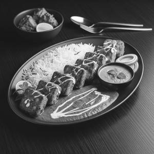 Paneer Makhmali Kebab