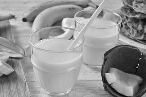 Coconut And Banana Smoothie