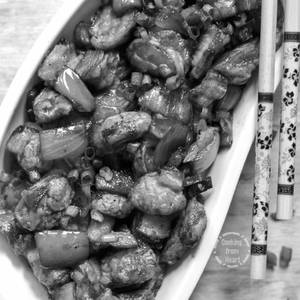 Mushroom Chilli Dry