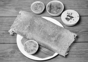 Rava masala dosa