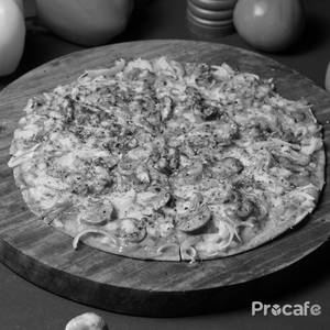 Fiery Mushroom Pizza