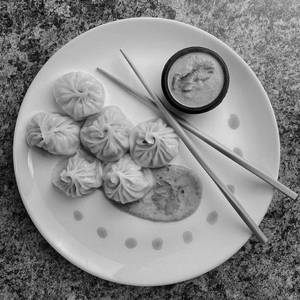 Dry Chicken Momos