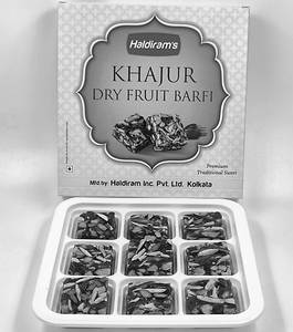 Khajur Dry Fruit Barfi Box [200g]