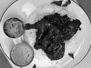 Kunjikozhi With Ghee Rice/coin Porotta