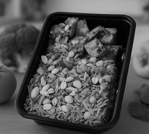 Peanut Butter Chicken Rice Bowl