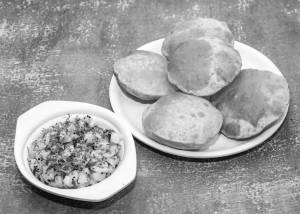 Puri bhaji