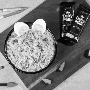 Egg Maggi Bowl