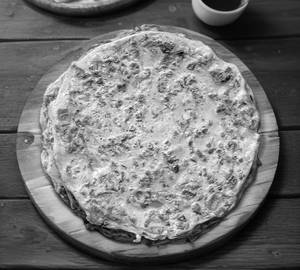 Paneer Besan Chilla with dahi