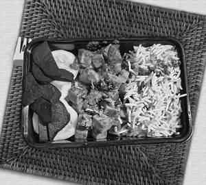 Paneer Tikka With Brown Rice  Salad