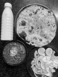 Paneer Butter Masala +2 Roti + Buttermilk