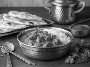 Dilli Wala Butter Chicken + Choose Breads + Jeera Pulao (serves 1)