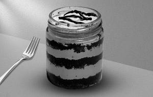 Choco Truffle Jar Cake